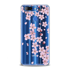 Lex Altern TPU Silicone Lenovo Case Pink Floral Print