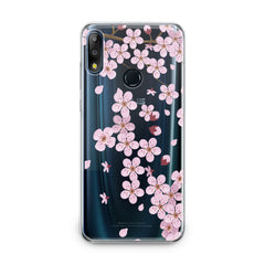 Lex Altern TPU Silicone Asus Zenfone Case Pink Floral Print