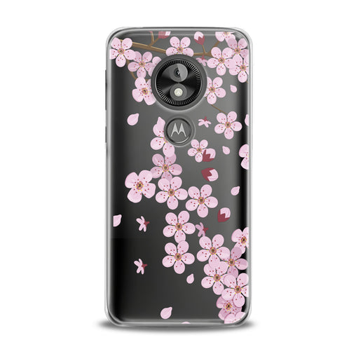 Lex Altern Pink Floral Print Motorola Case