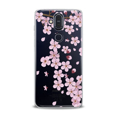 Lex Altern TPU Silicone Nokia Case Pink Floral Print