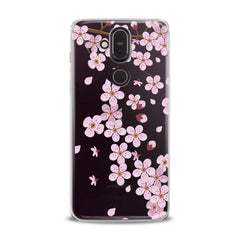 Lex Altern TPU Silicone Nokia Case Pink Floral Print