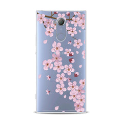 Lex Altern TPU Silicone Sony Xperia Case Pink Floral Print