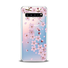 Lex Altern TPU Silicone Samsung Galaxy Case Pink Floral Print