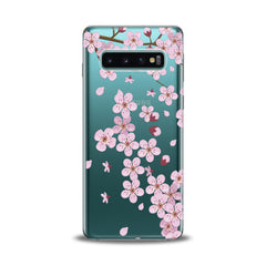 Lex Altern Pink Floral Print Samsung Galaxy Case