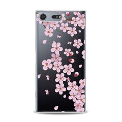 Lex Altern Pink Floral Print Sony Xperia Case