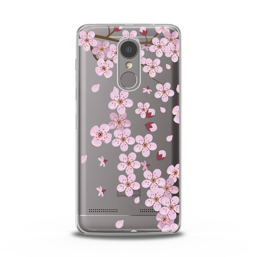 Lex Altern Pink Floral Print Lenovo Case