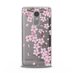 Lex Altern Pink Floral Print Lenovo Case