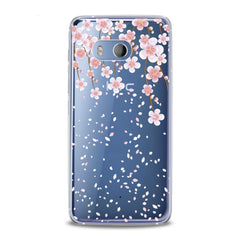 Lex Altern Gentle Pink Flowers HTC Case