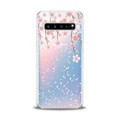 Lex Altern TPU Silicone Samsung Galaxy Case Gentle Pink Flowers