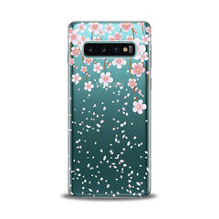 Lex Altern Gentle Pink Flowers Samsung Galaxy Case