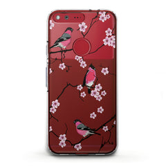 Lex Altern TPU Silicone Google Pixel Case Floral Branches