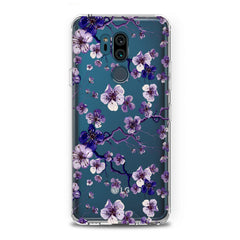 Lex Altern TPU Silicone LG Case Blue Flowers