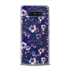 Lex Altern TPU Silicone LG Case Blue Flowers