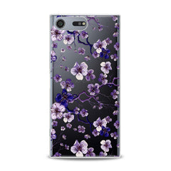 Lex Altern Blue Flowers Sony Xperia Case