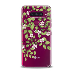 Lex Altern TPU Silicone Phone Case Green Floral Branches