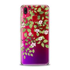 Lex Altern TPU Silicone VIVO Case Green Floral Branches