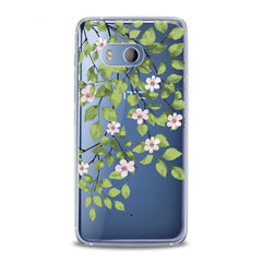 Lex Altern Green Floral Branches HTC Case