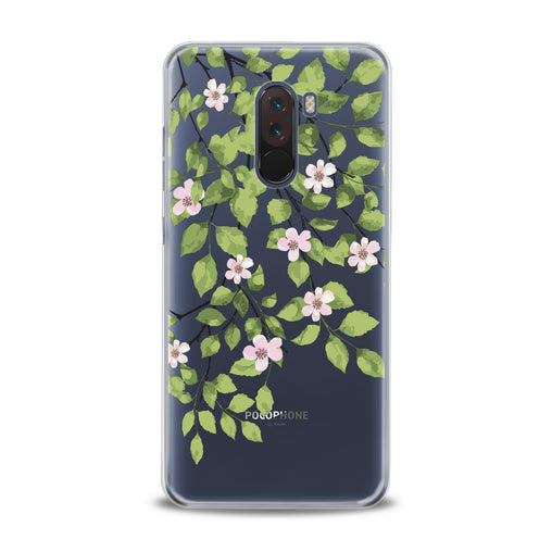 Lex Altern Green Floral Branches Xiaomi Redmi Mi Case