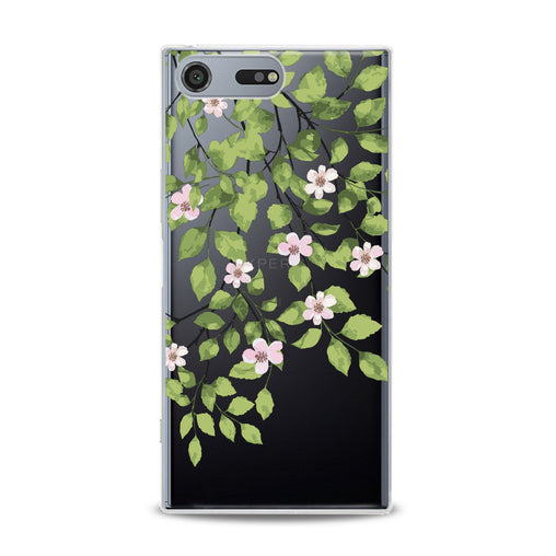 Lex Altern Green Floral Branches Sony Xperia Case