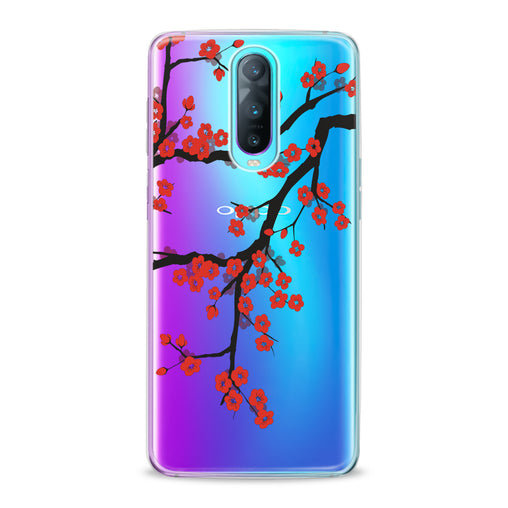 Lex Altern Orange Flowers Oppo Case