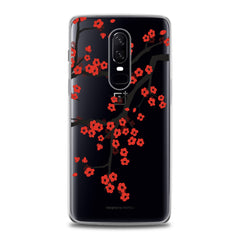 Lex Altern TPU Silicone OnePlus Case Orange Flowers