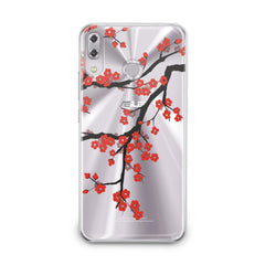 Lex Altern TPU Silicone Asus Zenfone Case Orange Flowers