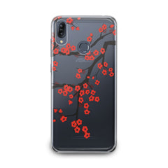 Lex Altern TPU Silicone Asus Zenfone Case Orange Flowers