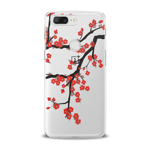 Lex Altern Orange Flowers OnePlus Case