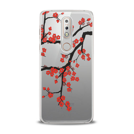 Lex Altern Orange Flowers Nokia Case