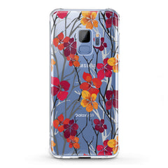 Lex Altern TPU Silicone Samsung Galaxy Case Bright Flowers