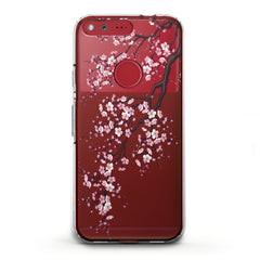 Lex Altern TPU Silicone Google Pixel Case Sakura Bloom