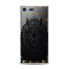 Lex Altern TPU Silicone Sony Xperia Case Anubis Art