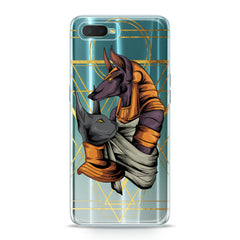 Lex Altern TPU Silicone Oppo Case Anubis Jackal