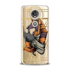 Lex Altern TPU Silicone Motorola Case Anubis Jackal