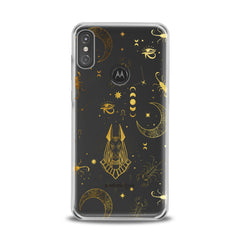 Lex Altern TPU Silicone Motorola Case Golden Anubis