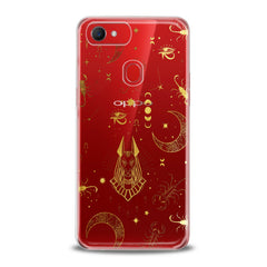 Lex Altern TPU Silicone Oppo Case Golden Anubis