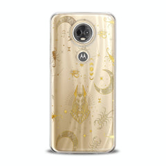 Lex Altern TPU Silicone Motorola Case Golden Anubis