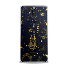 Lex Altern TPU Silicone Nokia Case Golden Anubis