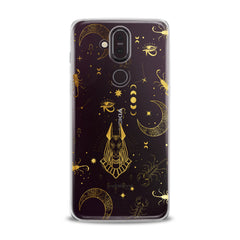 Lex Altern TPU Silicone Nokia Case Golden Anubis