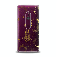 Lex Altern TPU Silicone Sony Xperia Case Golden Anubis