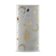 Lex Altern TPU Silicone Sony Xperia Case Golden Anubis