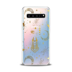 Lex Altern TPU Silicone Samsung Galaxy Case Golden Anubis