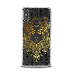 Lex Altern TPU Silicone Motorola Case Beauty Nefertiti