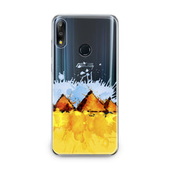 Lex Altern TPU Silicone Asus Zenfone Case Watercolor Pyramids