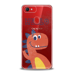 Lex Altern TPU Silicone Oppo Case Hello Dino