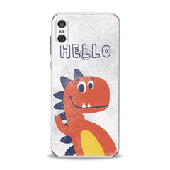 Lex Altern TPU Silicone Motorola Case Hello Dino