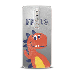 Lex Altern TPU Silicone Nokia Case Hello Dino