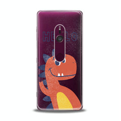 Lex Altern TPU Silicone Sony Xperia Case Hello Dino