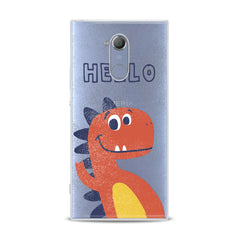 Lex Altern TPU Silicone Sony Xperia Case Hello Dino