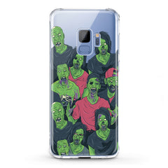 Lex Altern TPU Silicone Samsung Galaxy Case Green Zombie